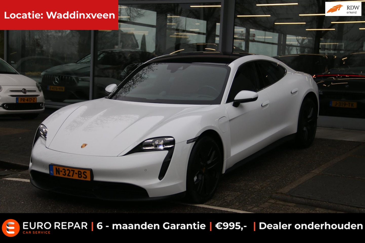 Porsche Taycan - 4S Performance 84 kWh DEALER OND. NL-AUTO NAP! - AutoWereld.nl