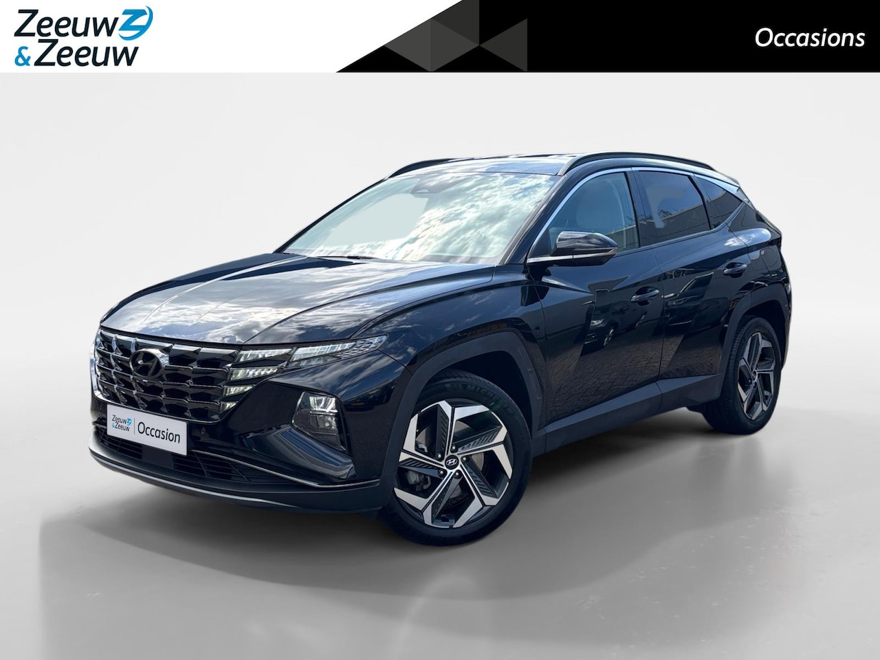 Hyundai Tucson - 1.6 T-GDI HEV Premium | Trekhaak | Adaptieve Cruise Control | Achteruitrijcamera | Dodehoe - AutoWereld.nl