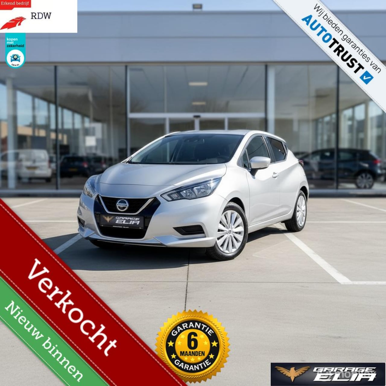 Nissan Micra - 1.0 IG-T Acenta| Airco| CarPlayl| 26000KM - AutoWereld.nl