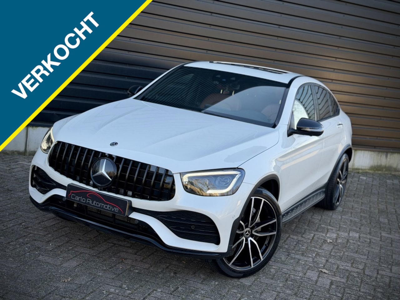 Mercedes-Benz GLC-klasse Coupé - 200 4MATIC AMG PANO|360|BURM|MEMOR VOL! - AutoWereld.nl