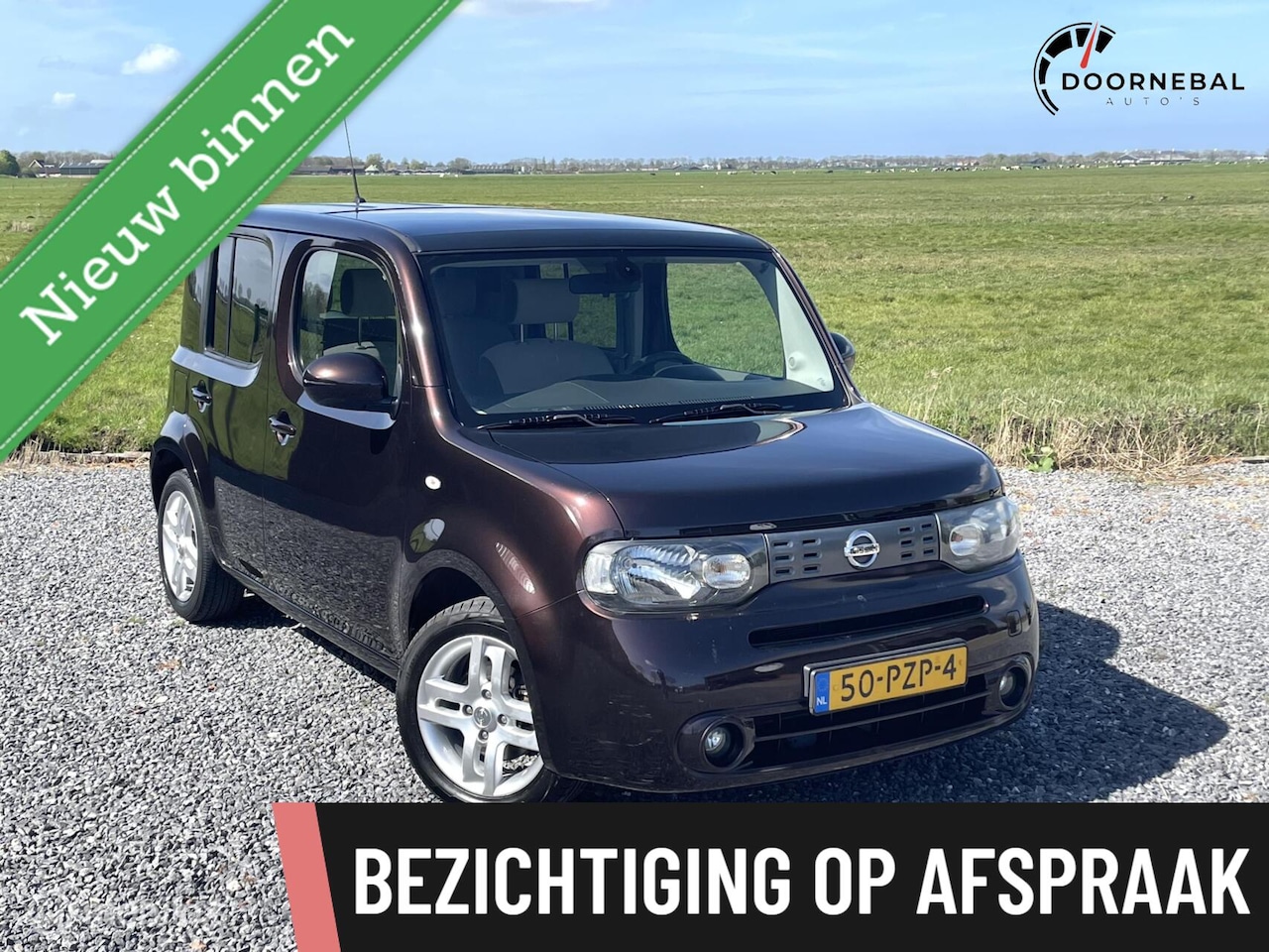 Nissan Cube - 1.6 Zen / KEYLESS / LAGE KM / 2e EIG ! - AutoWereld.nl