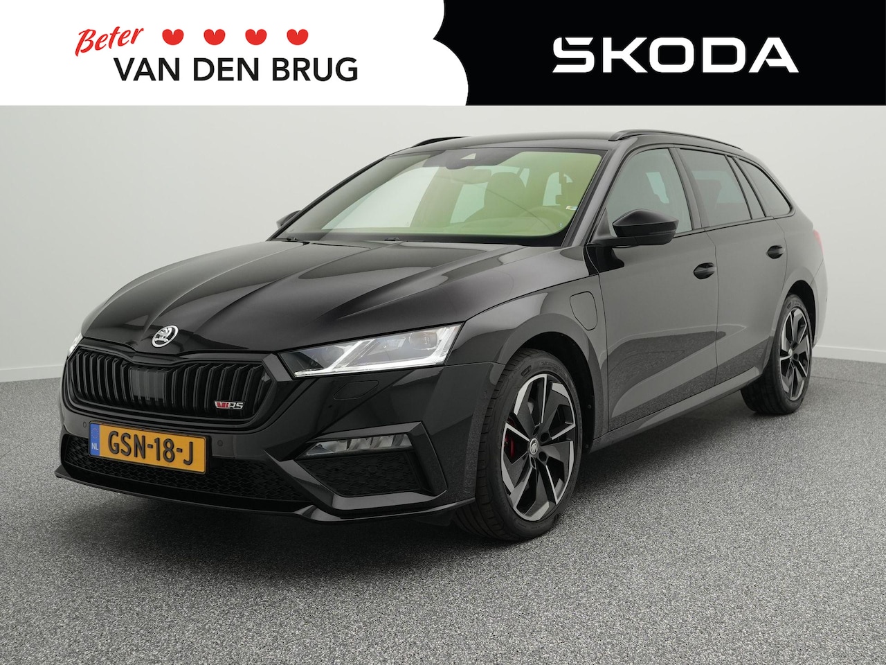 Skoda Octavia Combi - 1.4 TSI 245pk RS iV PHEV | Head-Up | Massage | Adaptieve cruise control | Stoel- & stuurve - AutoWereld.nl