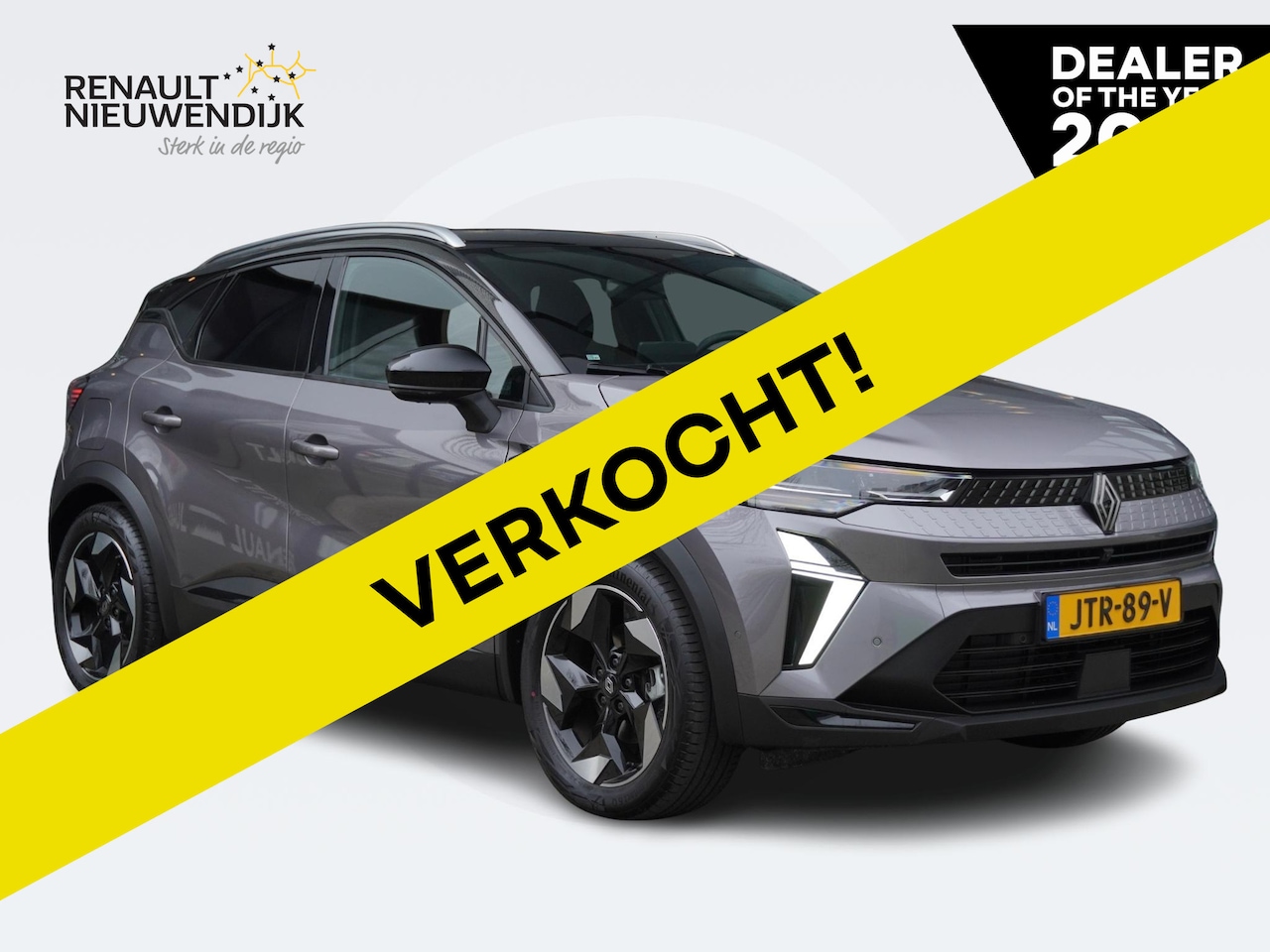 Renault Captur - 1.6 E-Tech full hybrid 145 techno AUTOMAAT / 10.000KM / NAVI / 360 CAMERA / PDC 360 / CRUI - AutoWereld.nl