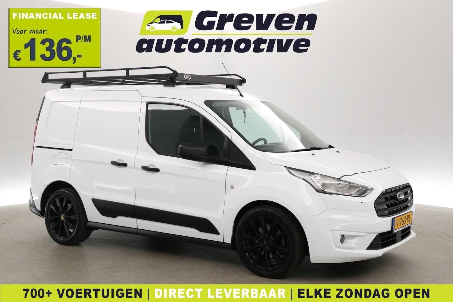 Ford Transit Connect - 1.5 EcoBlue | Airco | Cruise | 3 Zits | Trekhaak | Imperiaal | Elektrpakket - AutoWereld.nl