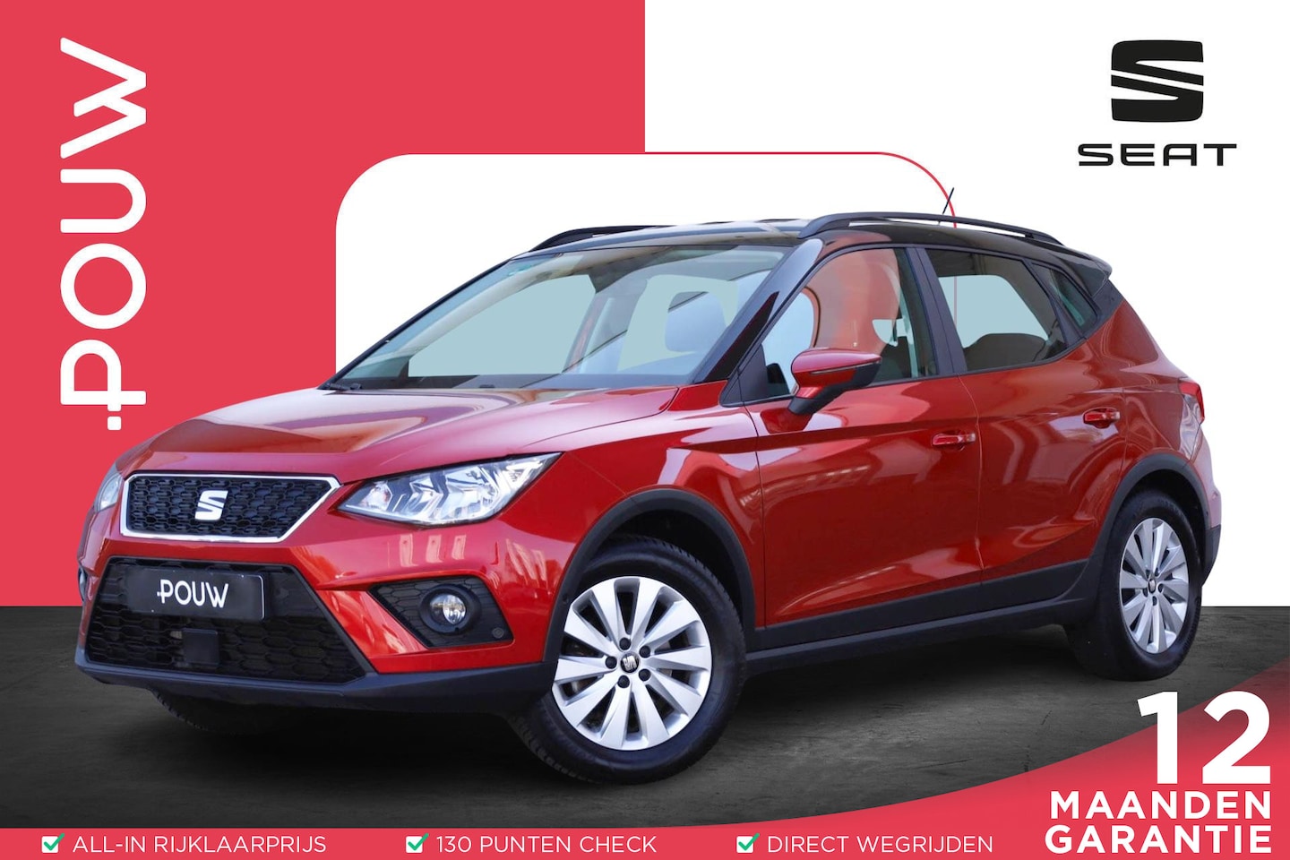 SEAT Arona - 1.0 TSI 95pk Style Business Intense | Apple Carplay/Android Auto | Achteruitrijcamera | Ad - AutoWereld.nl