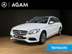 Mercedes-Benz C-klasse Estate - 180 Business Solution Panorama dak | Trekhaak | Or. NL auto | Compl. dealer onderh