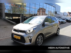 Kia Picanto - 1.0 CVVT Design Edition l navigatie l mcamera l cruise-controle l Leer l Privacy-glass l 1