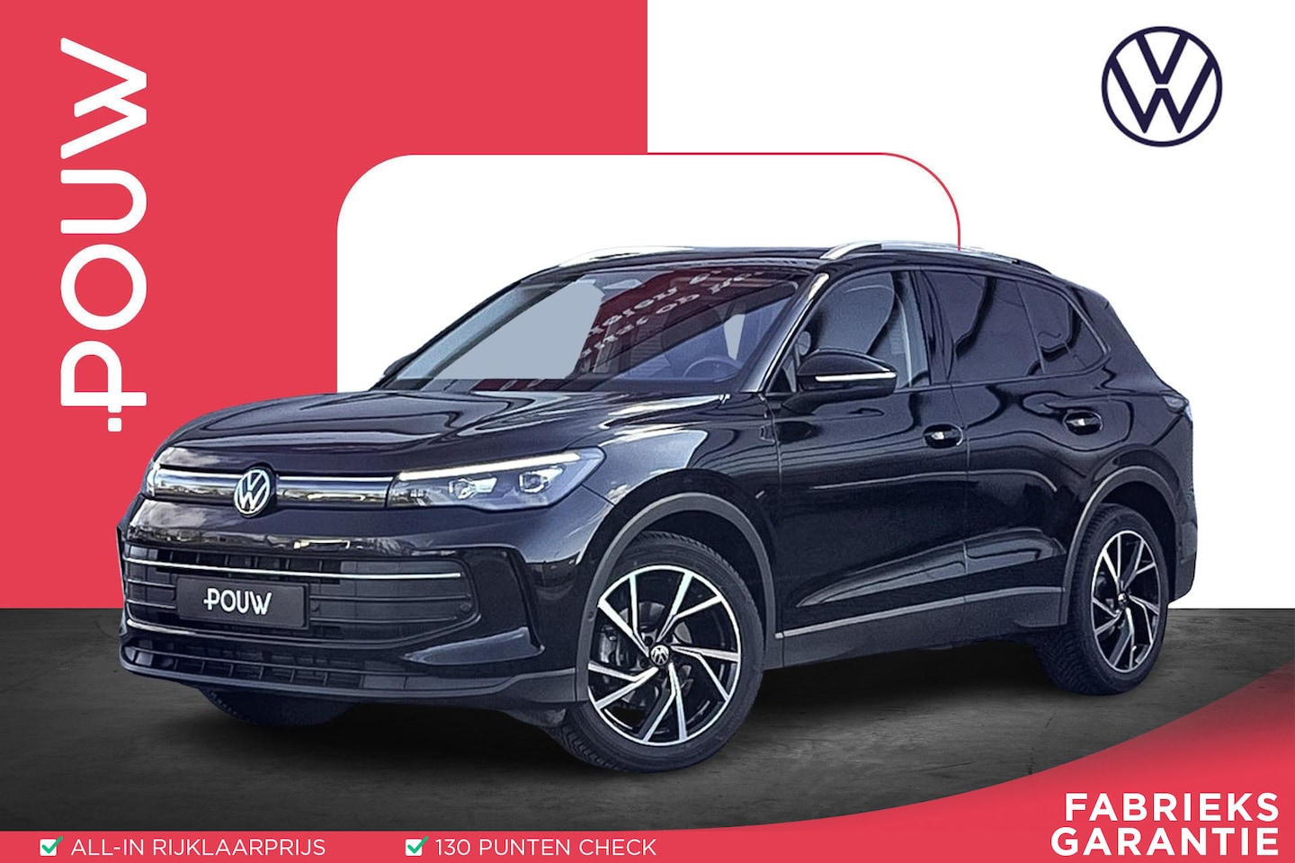 Volkswagen Tiguan - 1.5 eTSI 150pk DSG Life Edition | Panoramadak | Stoelverwarming | App Connect - AutoWereld.nl