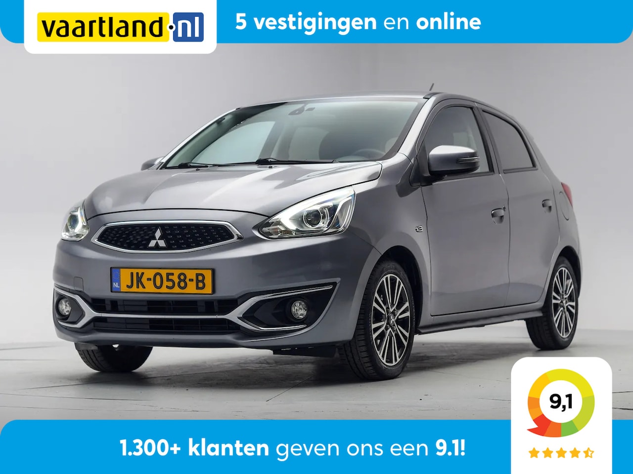 Mitsubishi Space Star - 1.2 80pk Instyle [ Xenon Apple/Android Climate ] - AutoWereld.nl