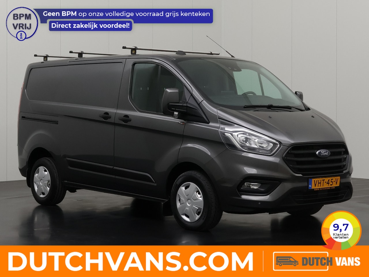 Ford Transit Custom - 2.0TDCI 130PK | Multimedia | Camera | Airco | Cruise | 3-Zits | Trekhaak - AutoWereld.nl