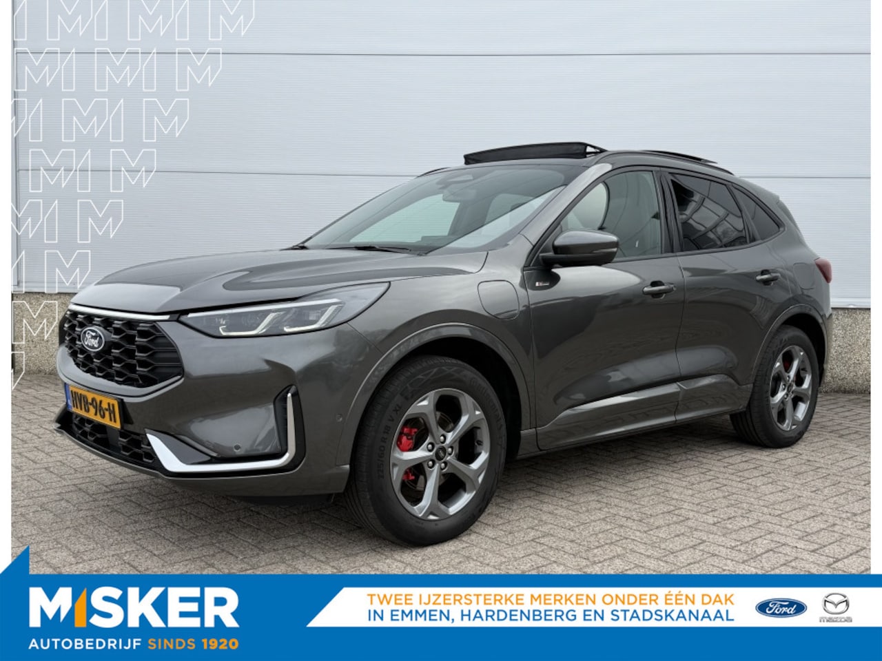 Ford Kuga - 2.5 PHEV ST-Line X TREKHAAK! PANODAK! TECHPACK! DRIVERPACK! WINT - AutoWereld.nl