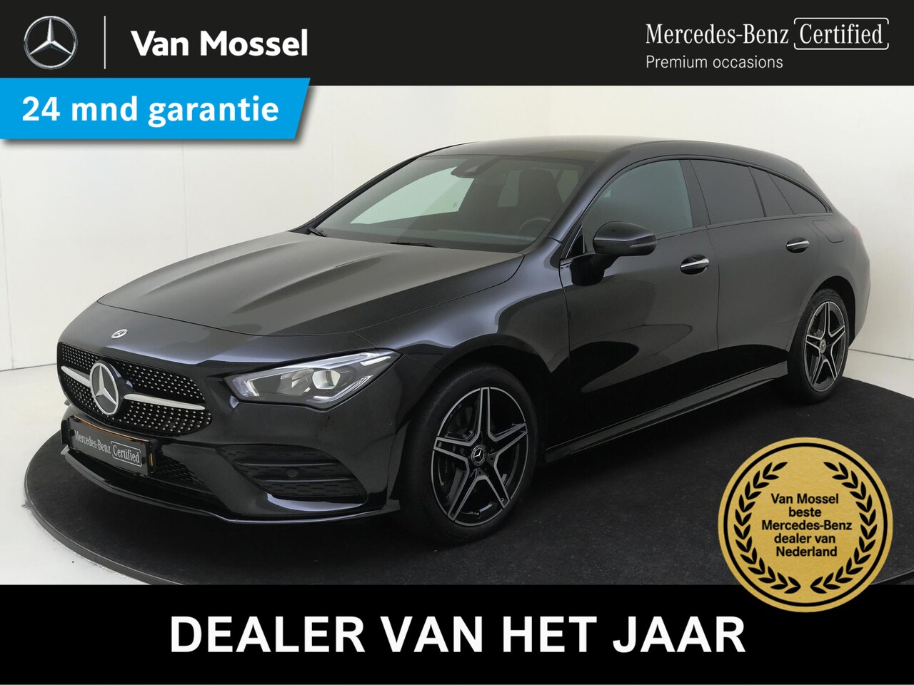 Mercedes-Benz CLA-klasse Shooting Brake - 250 e AMG Line Keyless / Parkeercamera / Nightpakket / Sfeerverlichting / Elektrische spie - AutoWereld.nl