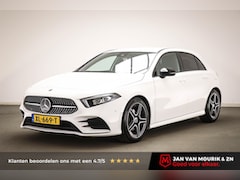Mercedes-Benz A-klasse - 180 Business Solution AMG Night Upgrade | HALF LEDER | STOELVERWARMING | APPLE | SFEERVERL