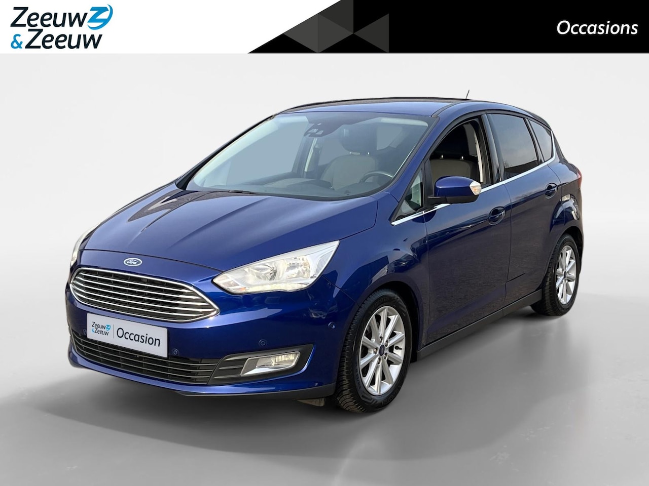 Ford C-Max - 1.0 Titanium | Dealer onderhouden | Navigatie | Apple carplay & Android auto | Parkeersens - AutoWereld.nl