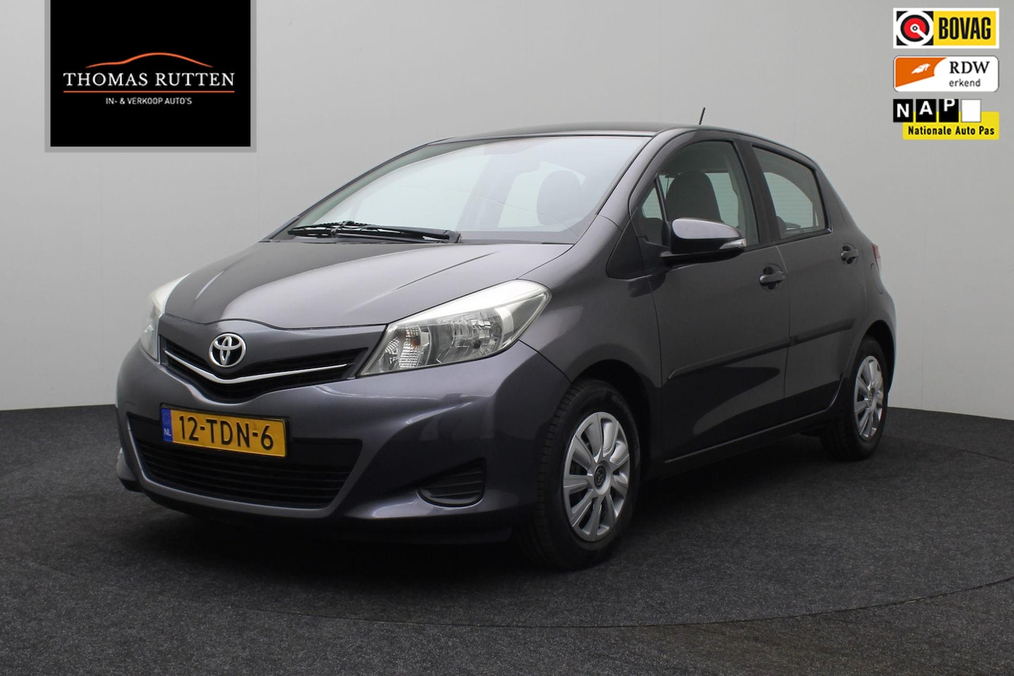 Toyota Yaris - 1.0 VVT-i Aspiration 2012 | Multifunctioneel Stuurwiel | Climate Control | Airco | 2 Sleut - AutoWereld.nl