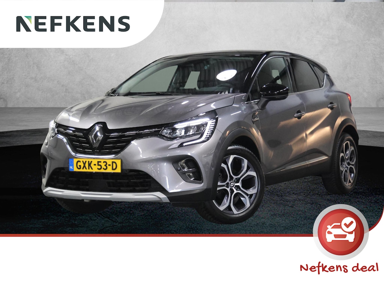 Renault Captur - 1.3 TCe 140PK Intens | 1ste eigenaar | AppleCarPlay/AndroidAuto | Armsteun | 360'Camera | - AutoWereld.nl