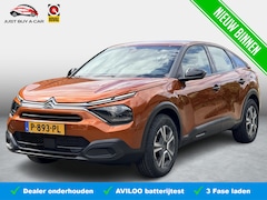 Citroën Ë-C4 - Live 50 kWh SOH 91, 2% / 3 Fase / Warmtepomp / Cruise / Dealeronderhouden / 1e Eigenaar /