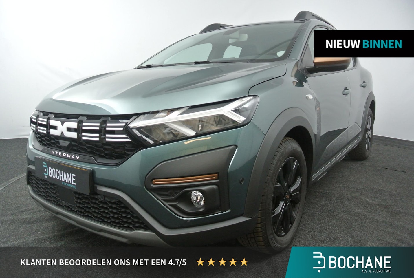 Dacia Sandero Stepway - 1.0 TCe 90 Extreme | Automaat | Stoelverwarming | Navigatie | Camera | - AutoWereld.nl