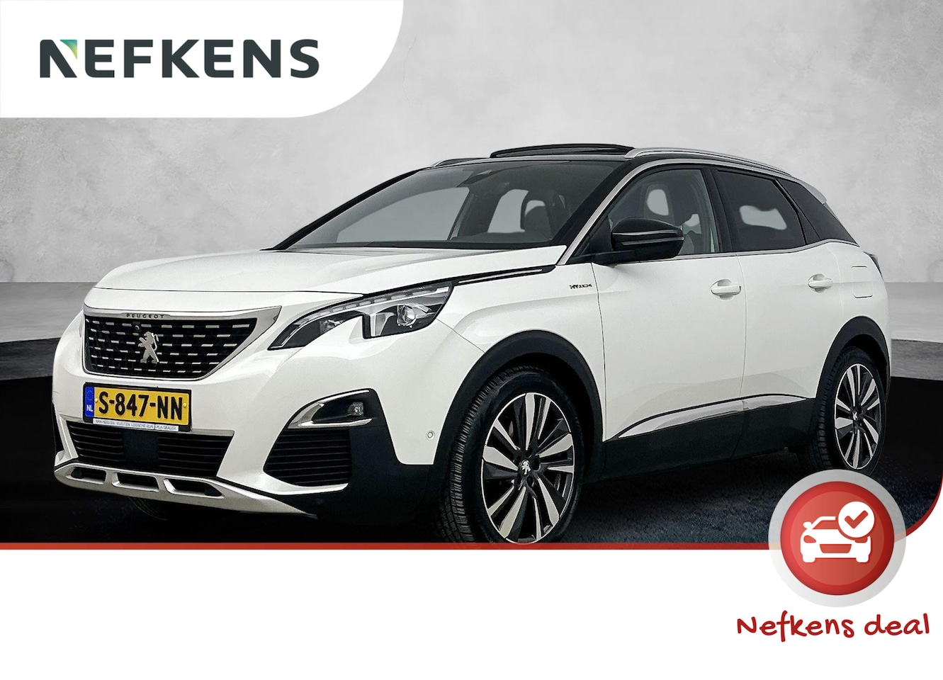 Peugeot 3008 - 1.6 HYbrid4 300 Première Pack | Panoramisch schuifkanteldak | Adaptieve cruise control | L - AutoWereld.nl