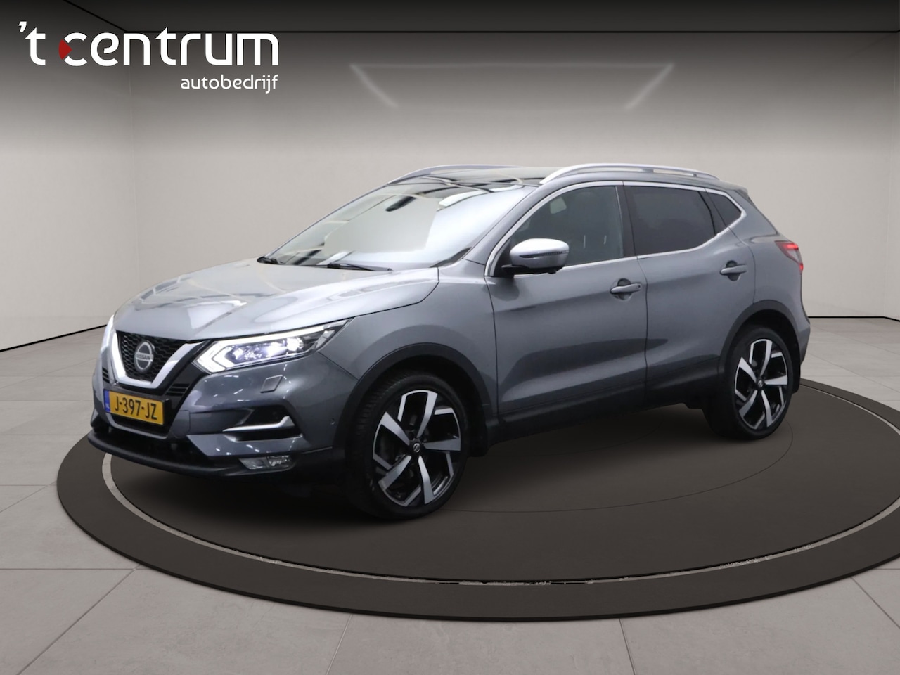 Nissan Qashqai - 1.2 Tekna + 115 PK Automaat, Trekhaak, Leder, Panoramadak, Memory, BOSE - AutoWereld.nl