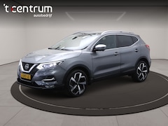 Nissan Qashqai - 1.2 Tekna + 115 PK Automaat, Trekhaak, Leder, Panoramadak, Memory, BOSE