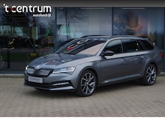 Skoda Superb Combi - 1.4 TSI 218 PK iV Sportline BNS PHEV, Trekhaak, Memory, 4 x Stoelverwarming
