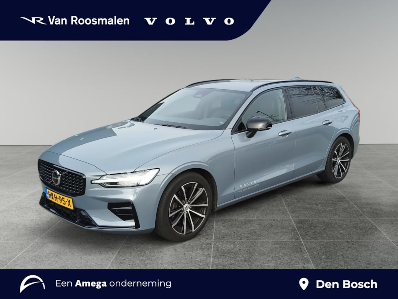 Volvo V60 - 2.0 B3 Plus Dark | Open Grid Nappa | Elekrische bedienbare stoe - AutoWereld.nl