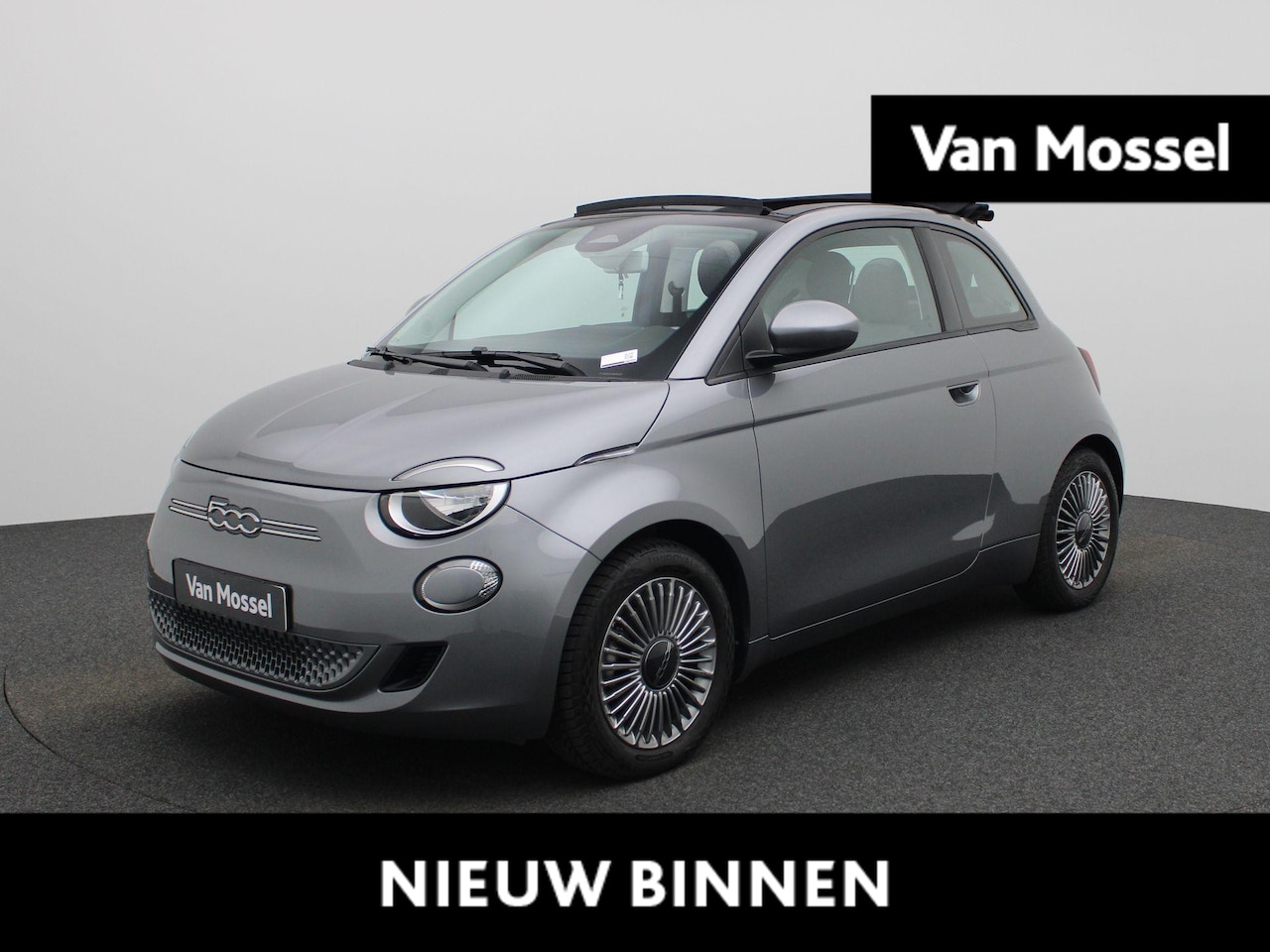 Fiat 500 C - 42 kWh Icon | Cabio | Carplay | Camera | Climate Control | - AutoWereld.nl