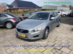 Volvo V60 - D6 215pk Plug-In Hybrid Pure Limited Voll Opties
