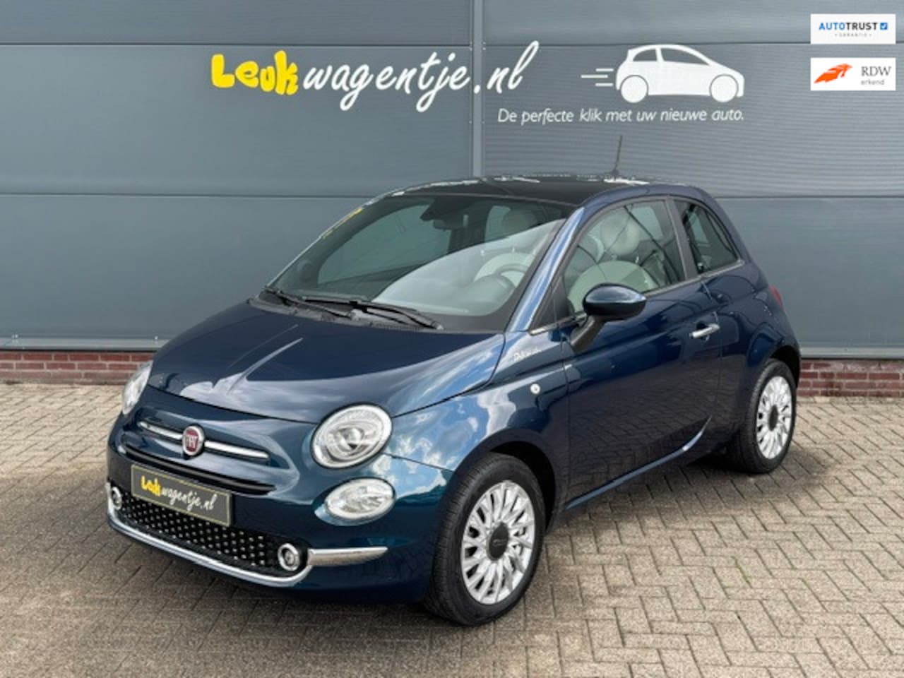 Fiat 500 - 1.0 Hybrid Dolcevita *carplay *pano *dealeronderh. - AutoWereld.nl