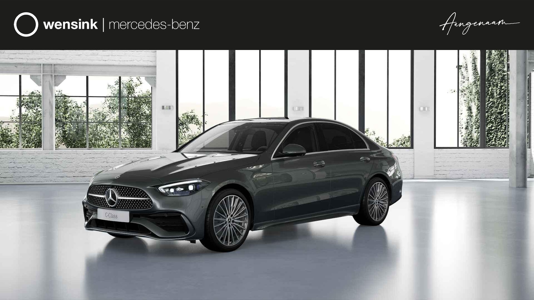 Mercedes-Benz C-klasse - 300e Business Solution AMG | Matrix Led | Panoramaschuifdak |  Burmester | | Stoelverwarmi - AutoWereld.nl