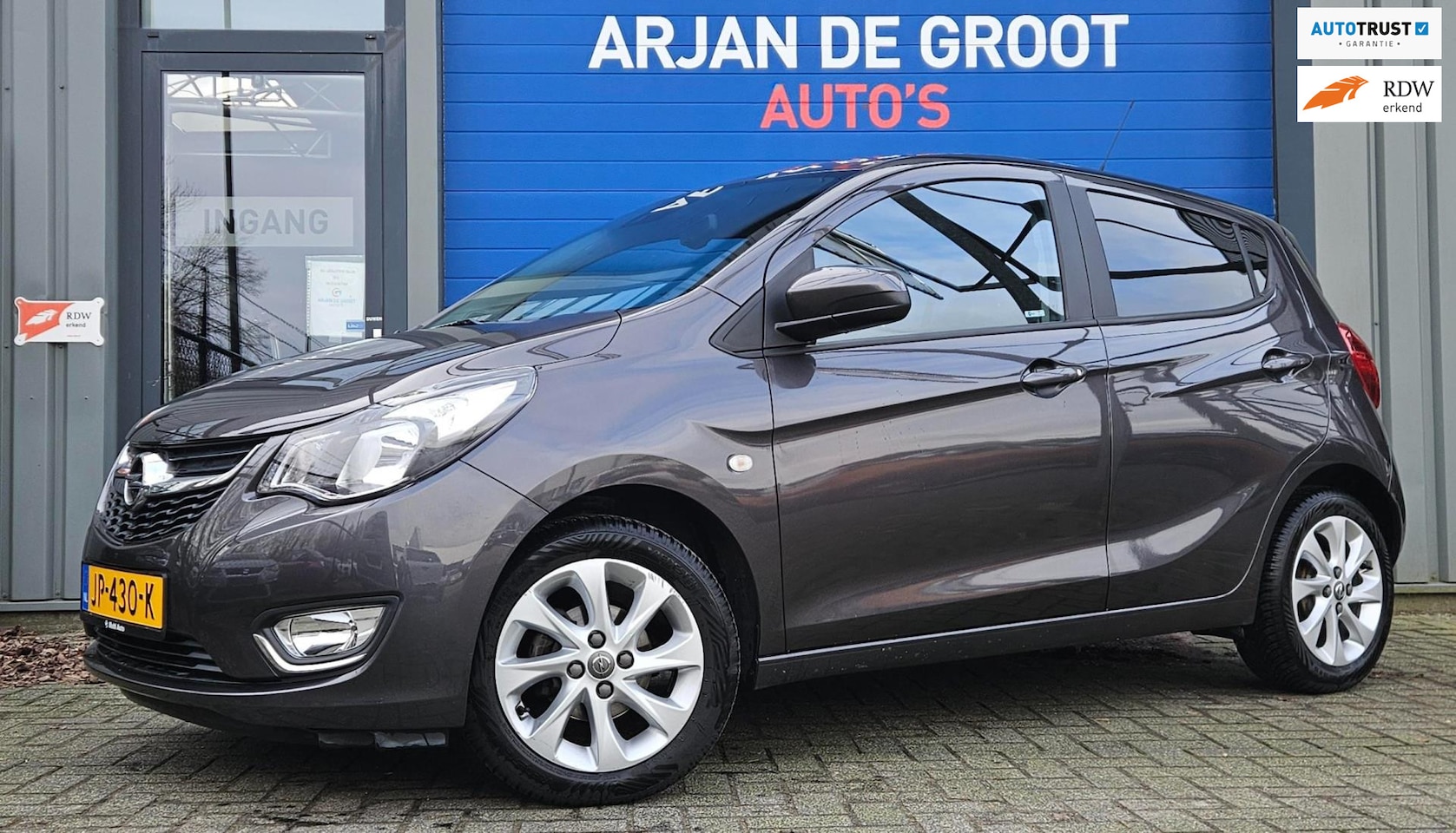 Opel Karl - 1.0 AUTOMAAT Clima Cruise Bleutooth Dealer OH NAP! - AutoWereld.nl
