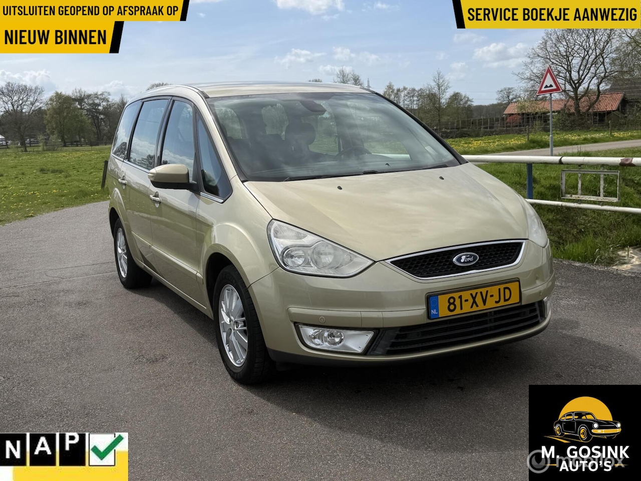 Ford Galaxy - 2.0-16V Ghia 7zits Airco cruis control apk nieuw - AutoWereld.nl