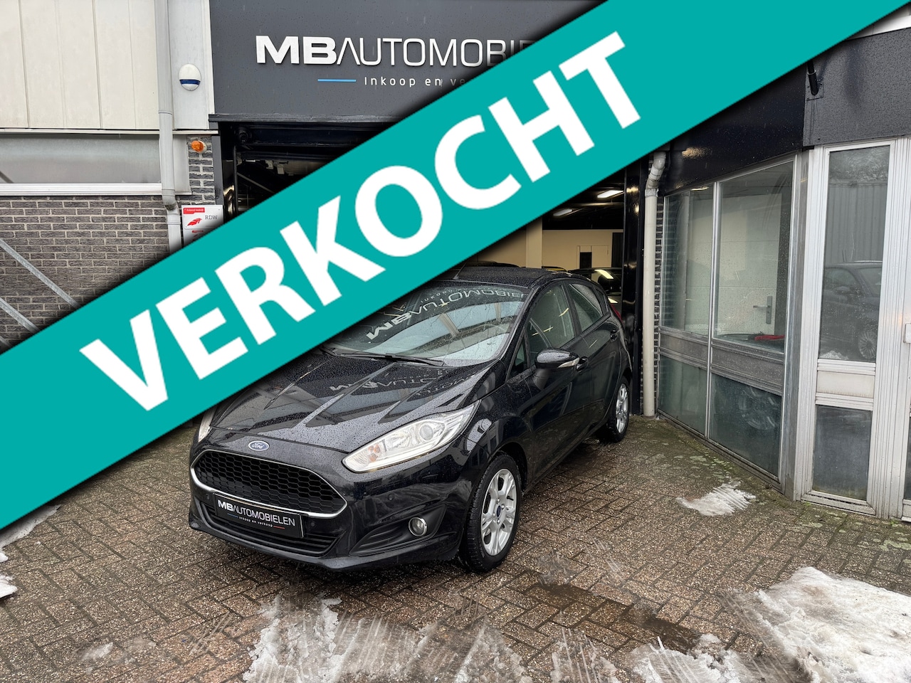 Ford Fiesta - 1.0 Style Ultimate/Zwart/APK/Airco/Nap/5Deurs!! - AutoWereld.nl