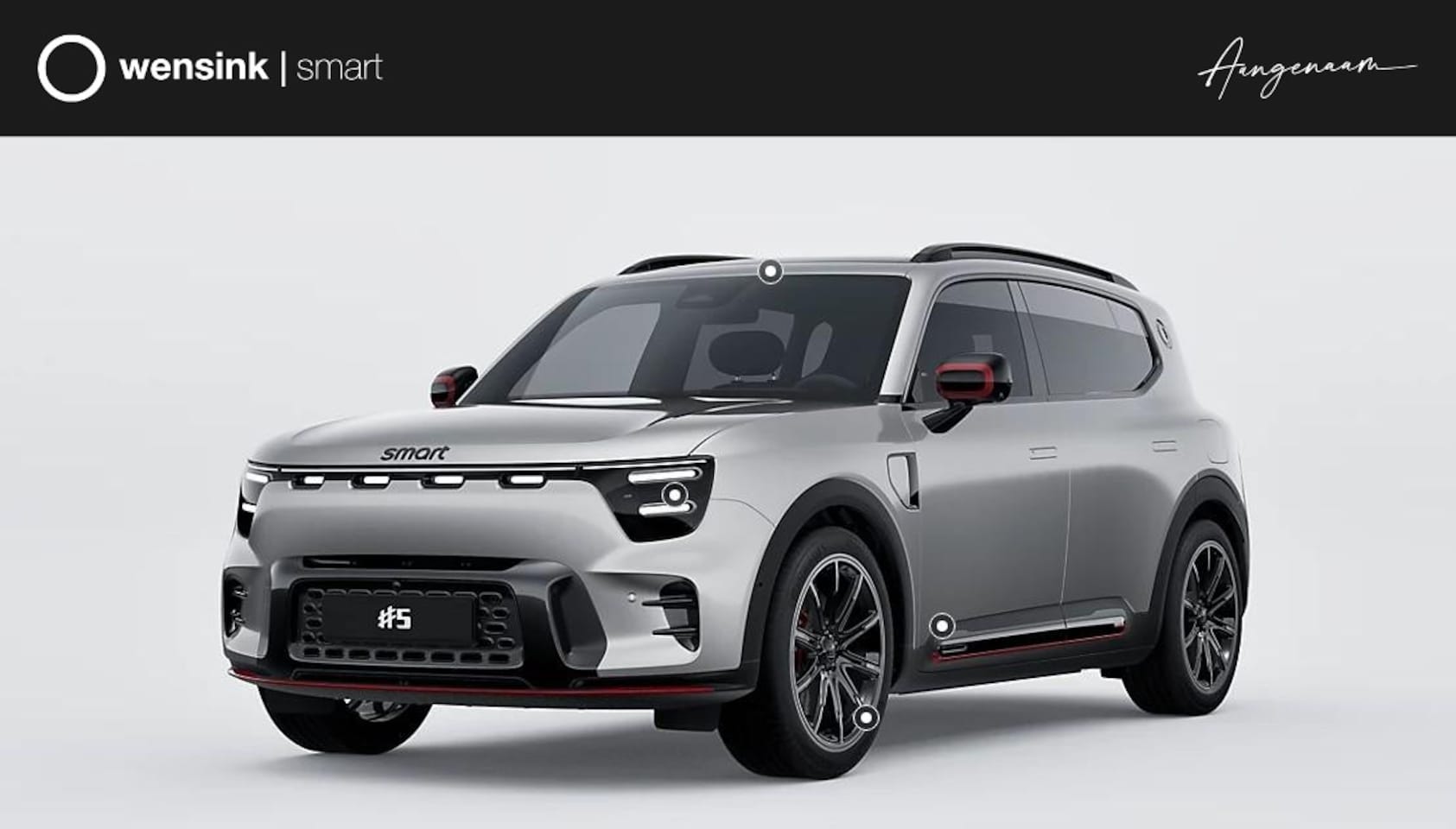 Smart #5 - Brabus 100 kWh | April 2026 | 646 PK! | Drive Pilot | Stuurwiel- & Stoelverwarming voor- & - AutoWereld.nl