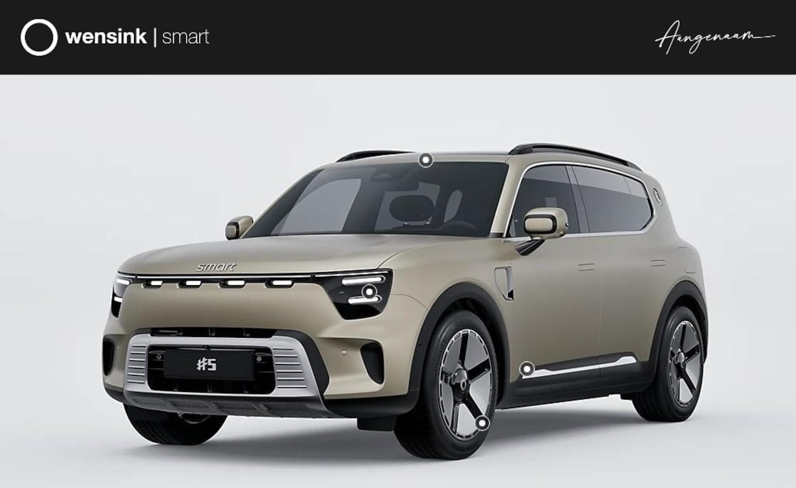 Smart #5 - Premium 100 kWh | Mei 2026 | Warmtepomp | Sennheiser Audio | Head-Up Display | 3e Display - AutoWereld.nl