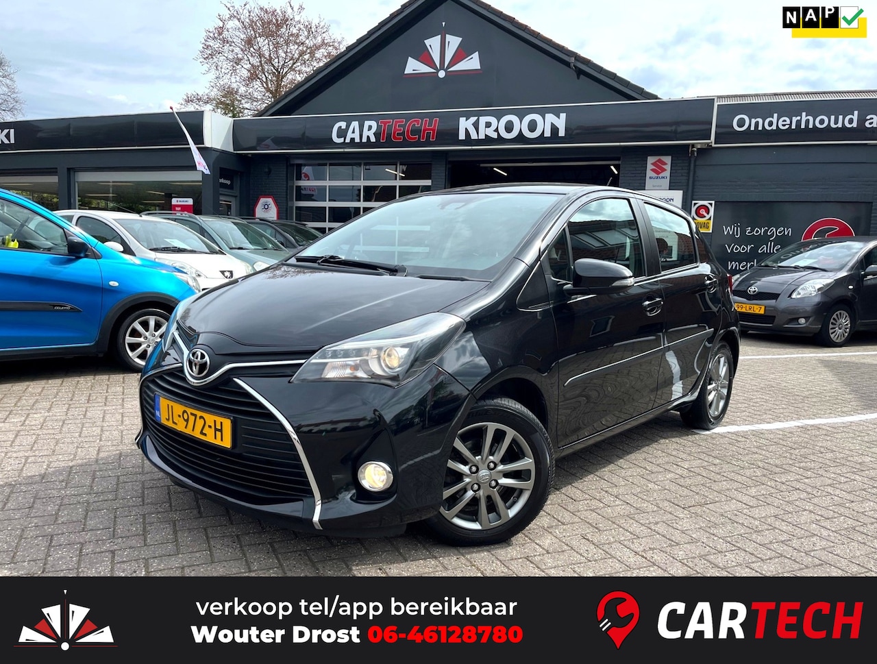 Toyota Yaris - 1.3 VVT-i Trend Navigatie, Climate control, cruise control, 49.000 km - AutoWereld.nl