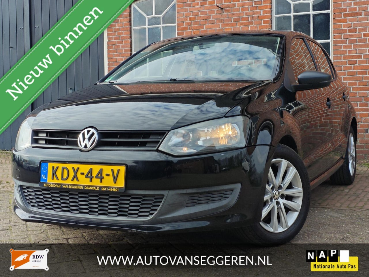 Volkswagen Polo - 1.2 - Garantie / APK / Airco / Elek. ramen - AutoWereld.nl