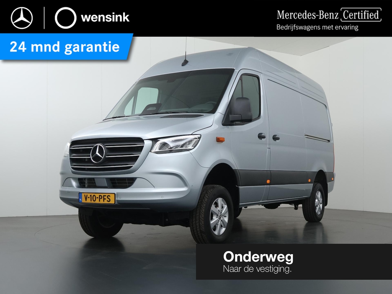 Mercedes-Benz Sprinter - 319 CDI | Aut. | L2 H2 | Select | 4X4 | Dubbele Schuifdeur | 2800 KG Trekhaak | Lederen be - AutoWereld.nl