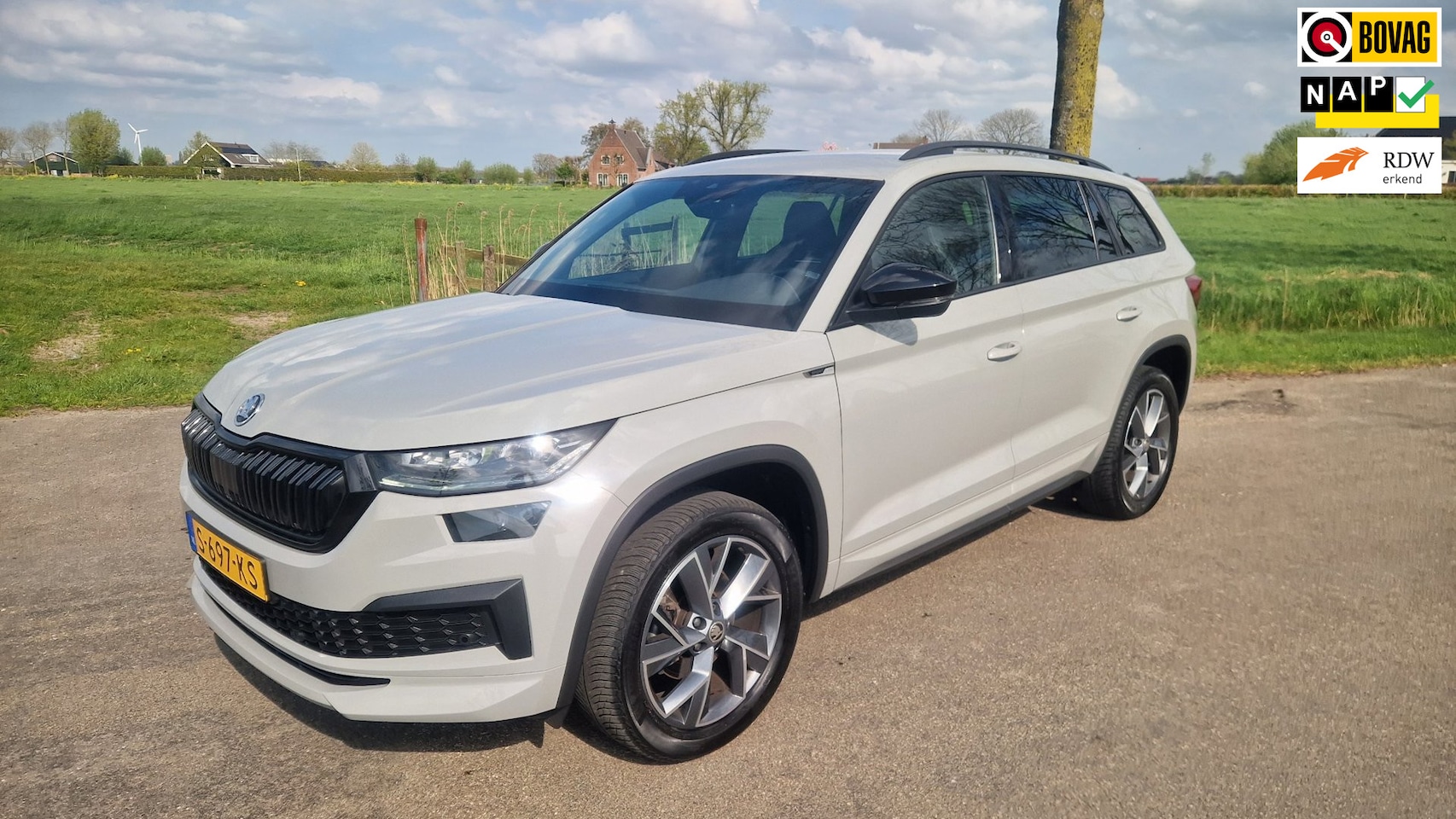 Skoda Kodiaq - 1.5 TSI Sportline Business 1.5 TSI Sportline Business, 1e eig. dealer onderh. - AutoWereld.nl