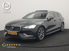Volvo V60 - T8 Twin Engine AWD Inscription PHEV 390pk | Panodak | Lederen Sportstoelen & Stuur Verwarm