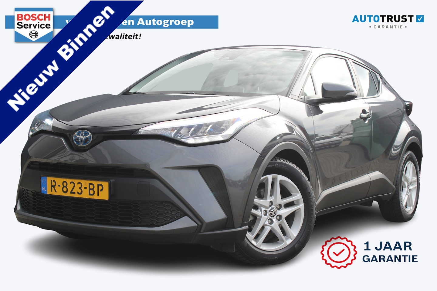 Toyota C-HR - 1.8 Hybrid Active | Incl. 12 maanden garantie | Cruise control | Achteruitrijcamera | Clim - AutoWereld.nl