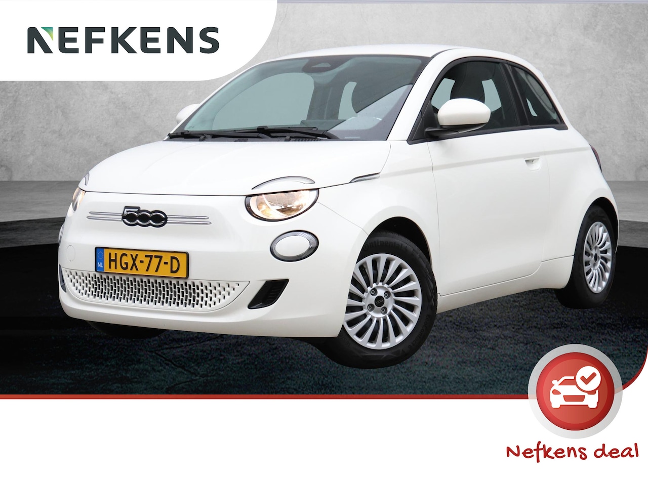 Fiat 500e - RED 42 kWh | Accu 97% | Climate control | Cruise control | AppleCarPlay/Android - AutoWereld.nl