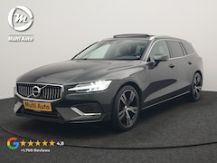 Volvo V60 - T6 Recharge AWD Inscription PHEV 340pk Dealer O.H. | Panodak | Camera | Lederen Sportstoel