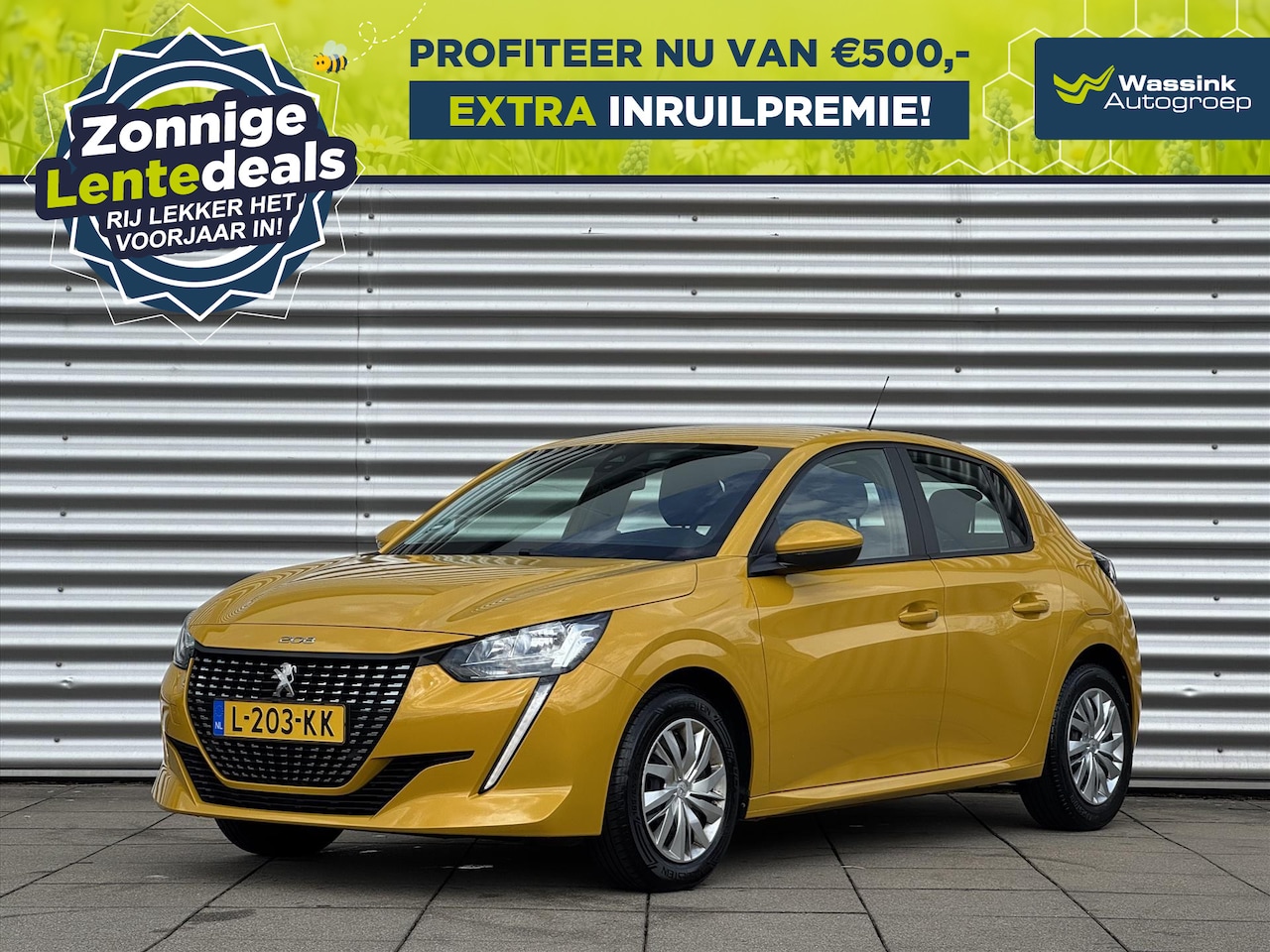 Peugeot 208 - 1.2 75pk Like | Cruise Control | Airco | Navigatie WASSINK LENTEDEALS | - AutoWereld.nl