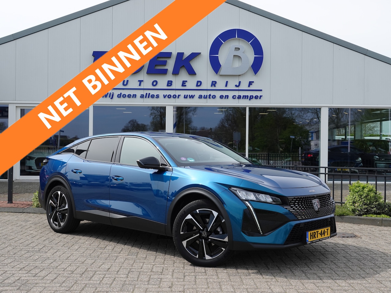 Peugeot 408 - 1.2 Hybrid 145 e-DCS6 Allure H-LEER | KEYLESS | NAVI | CAMERA + PDC - AutoWereld.nl