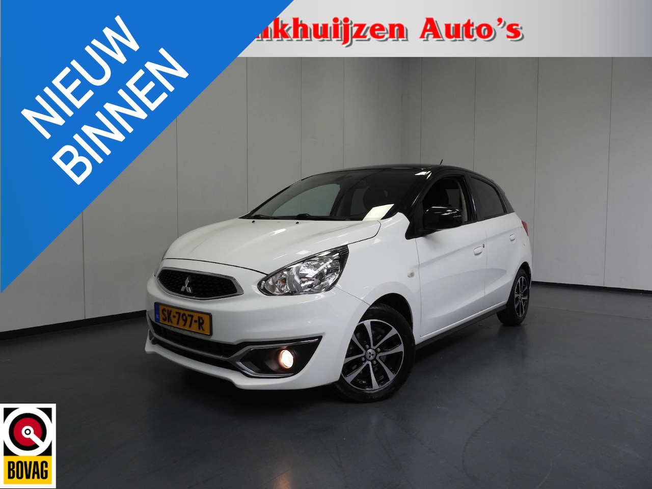 Mitsubishi Space Star - 1.2i 80PK Life AIRCO/BLUETOOTH/LMV! - AutoWereld.nl