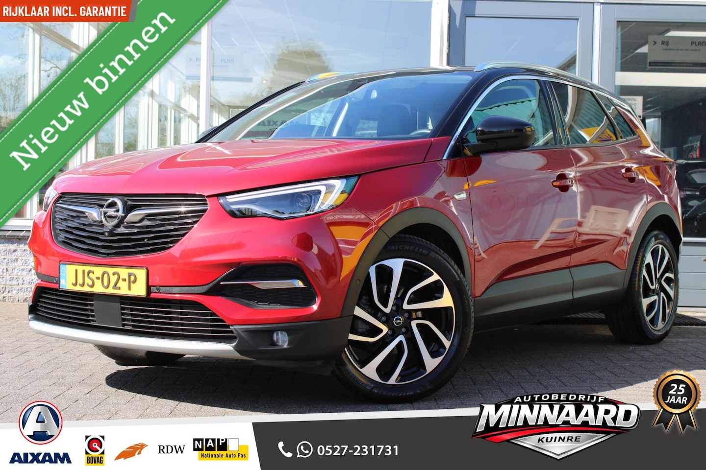 Opel Grandland X - 1.6 Turbo Innovation 1.6 Turbo Innovation - AutoWereld.nl