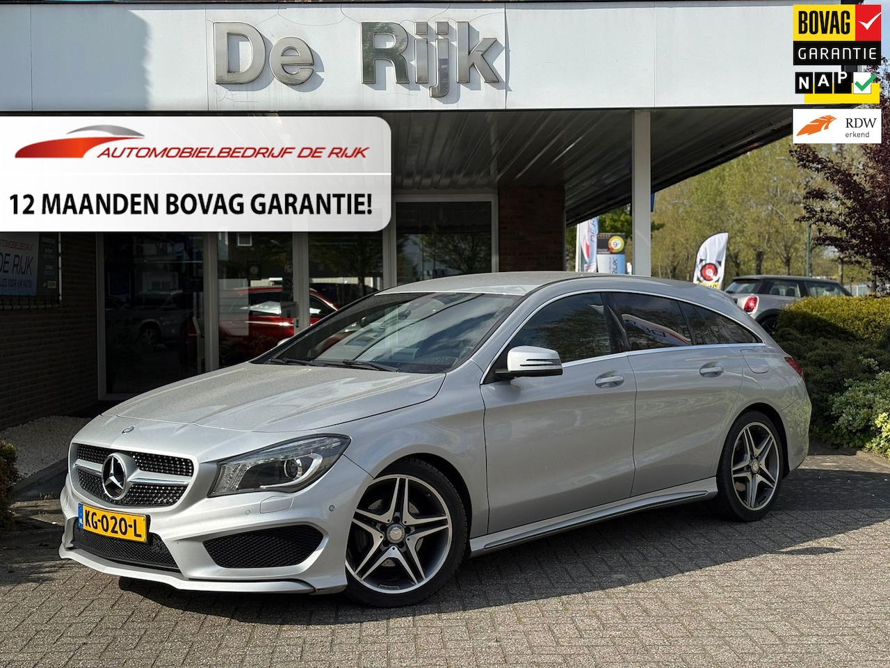 Mercedes-Benz CLA-klasse Shooting Brake - 180 AMG-styling | Navi, PDC, Carplay/Android, 18'' AMG LM Velgen, Cruise | NAP | - AutoWereld.nl