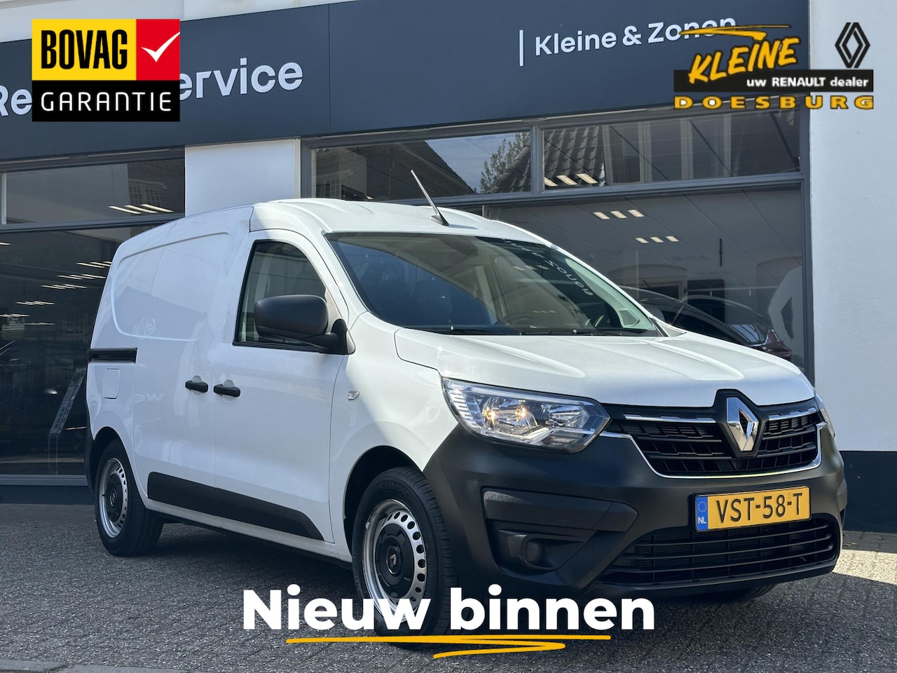 Renault Express - 1.5 dCi 75 Comfort | Dealeronderhouden | Trekhaak | Lat om lat betimmering| Marge auto daa - AutoWereld.nl